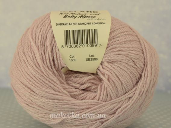 1009 бледный розово-сиреневый