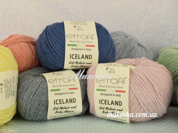Пряжа Iceland Etrofil Айслєнд Єтрофіл