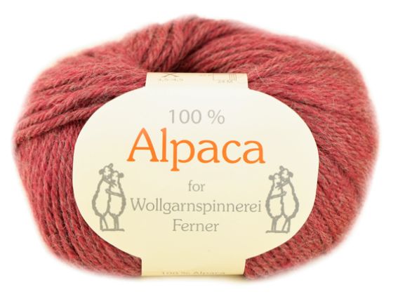 Пряжа чистошерстяная альпака Alpaca Ferner Wolle АльпакаФене Волле