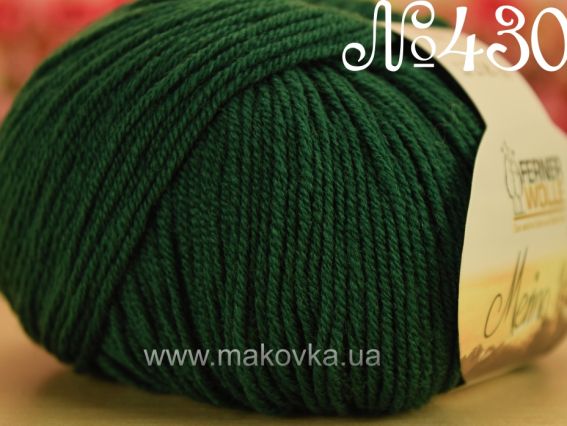 Merino 160 Ferner Wolle 430 темно-зеленый