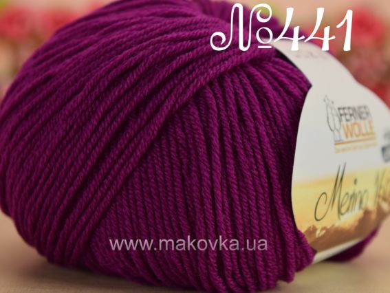 Merino 160 Ferner Wolle 441 пурпурный