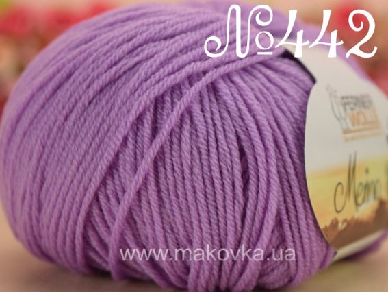 Merino 160 Ferner Wolle 442 сиреневый