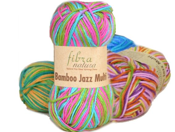 Пряжа Fibranatura Bamboo Jazz MULTI Фибранатура Бамбу Джаз Мулти