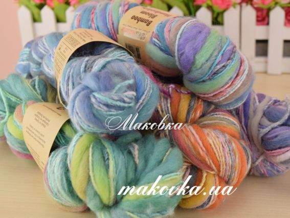 Дизайнерская пряжа Fibranatura Bamboo Bloom Handpaints