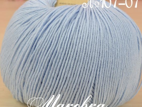 Cotton True Sport Fibranatura пряжа 107-07 голубой