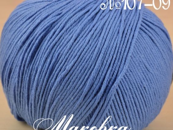 Cotton True Sport Fibranatura пряжа 107-09 светло-синий