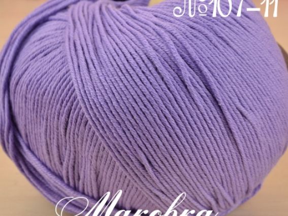 Cotton True Sport Fibranatura пряжа 107-11 сиреневый