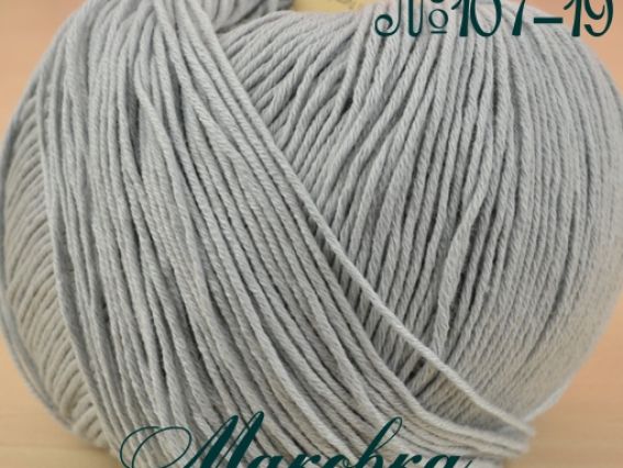 Cotton True Sport Fibranatura пряжа 107-19 серый