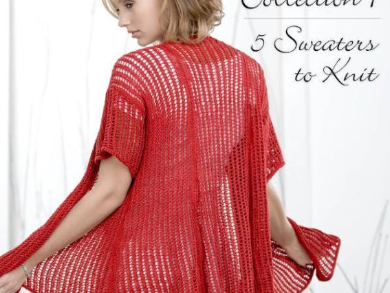 Ажурная кофточка с коротким рукавом, 8-12 мотков из пряжи Cotton True Sport 