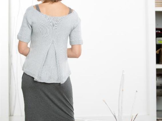 Кофточка, 6-9 мотков из пряжи Cotton True Sport 