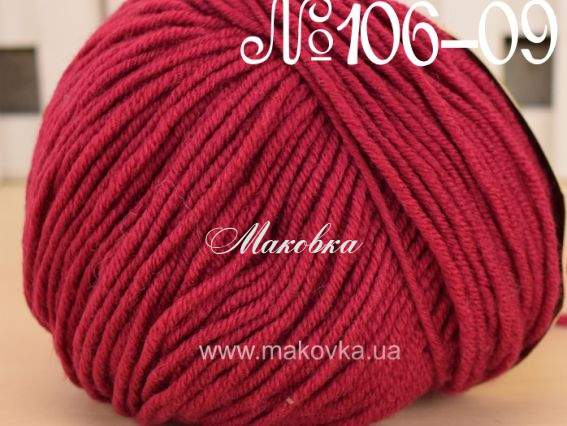 106-09 темно малиновий