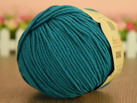 DONA Fibranatura мериносова пряжа 106-27 смарагдовий