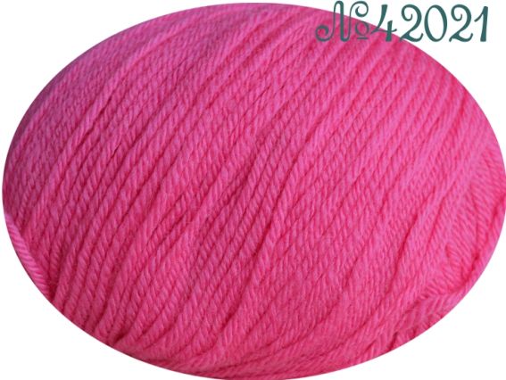 Lima Fibranatura пряжа 42021 ярко-розовый