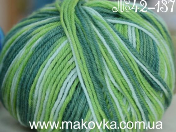 Lima Colors Fibranatura пряжа 42-137 зеленый