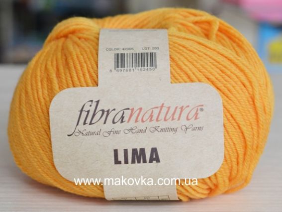 Пряжа Fibranatura Lima Фібранатура Ліма чистововняна