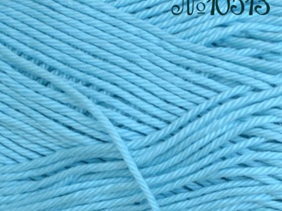 Luxor Fibranatura пряжа 10513 ярко-голубой (бирюзовый)