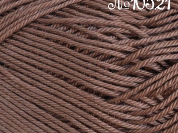 Luxor Fibranatura пряжа 10521 коричневый