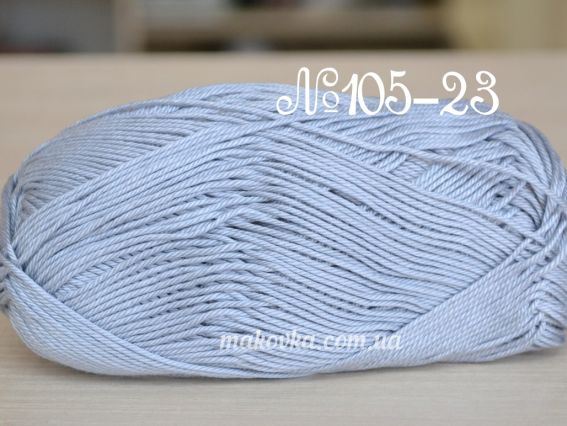 Luxor Fibranatura пряжа 10523 сірий світлий