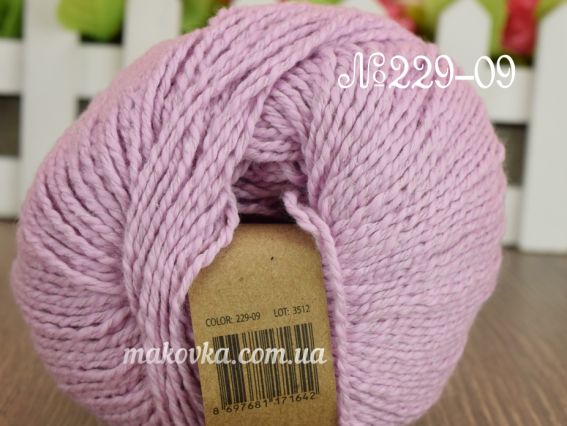 229-09 розово-сиреневый светлый