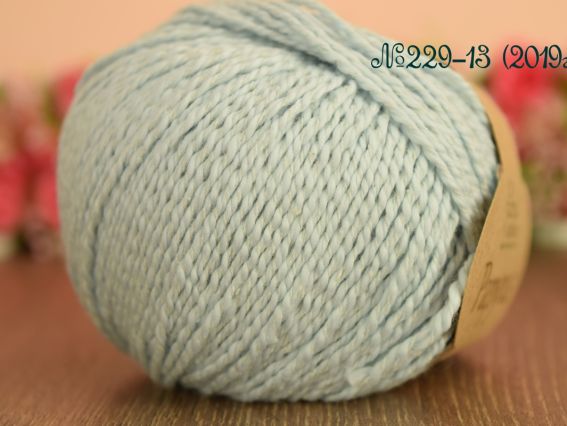 Papyrus Fibranatura нитки для в'язання 229-13 сіро-блакитний