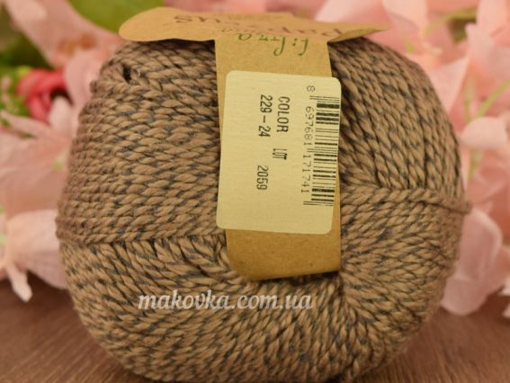 229-24 кавовий меланж 