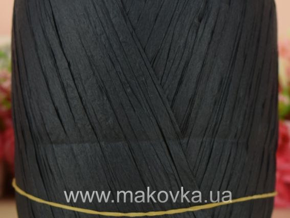 Raffia Fibranatura Рафия нитки 116-12 чорний