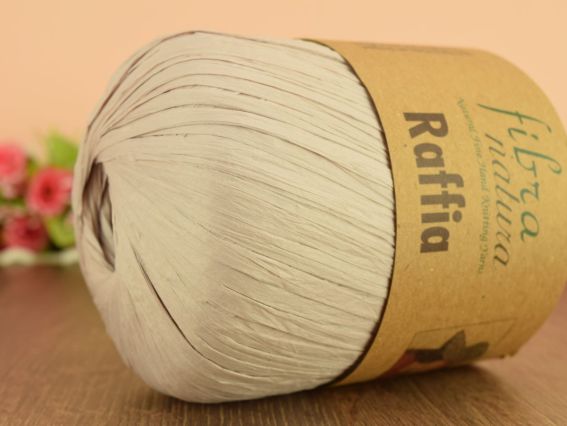 Raffia Fibranatura Рафия нитки 116-16 пудра 