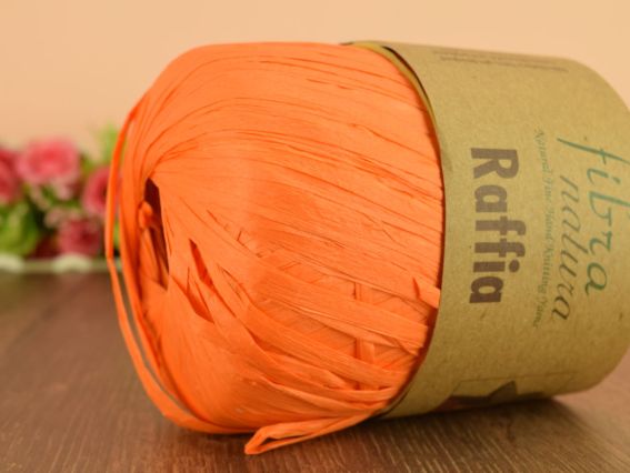 Raffia Fibranatura Рафия нитки 116-19 абрикос