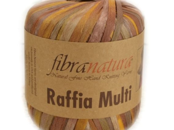 Пряжа Фібранатура Рафія Мулті Fibranatura Raffia Multi нитки