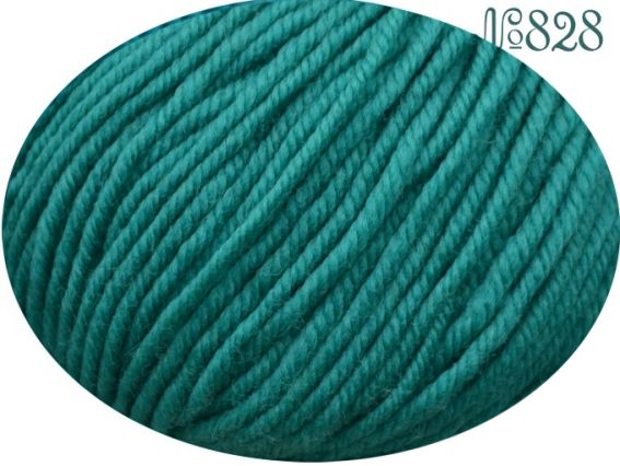 Sensational Fibranatura пряжа 40828 морская волна (с зеленцой)