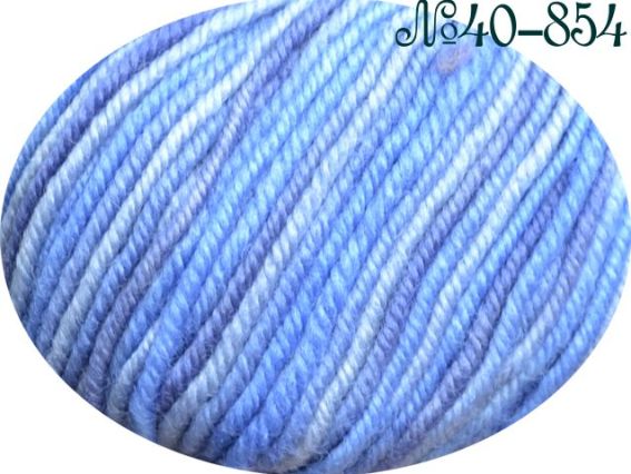 Sensational Fibranatura пряжа 40854 синий меланж