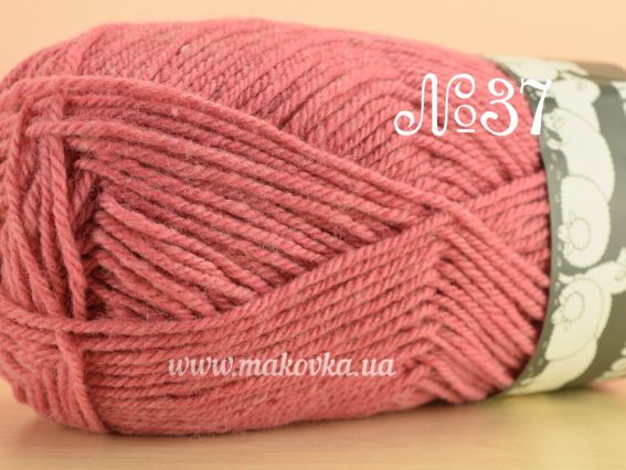 Rustikal Hauswolle Fischer пряжа 37 розовый