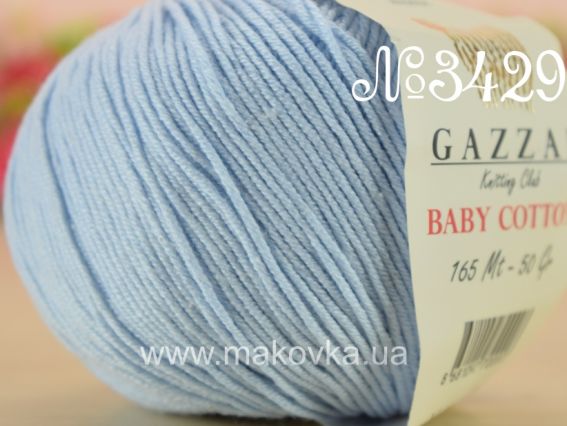 3429  ніжно-блакитний