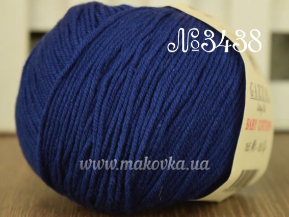 3438 темно-синій