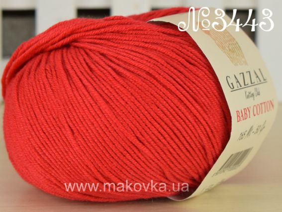3443 червоний