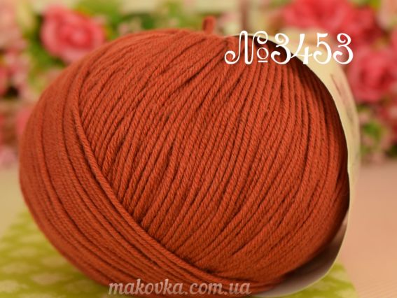 3453 теракотовий темний
