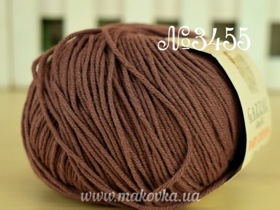3455 коричневий кавовий