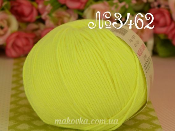 3462 неоновий жовтий