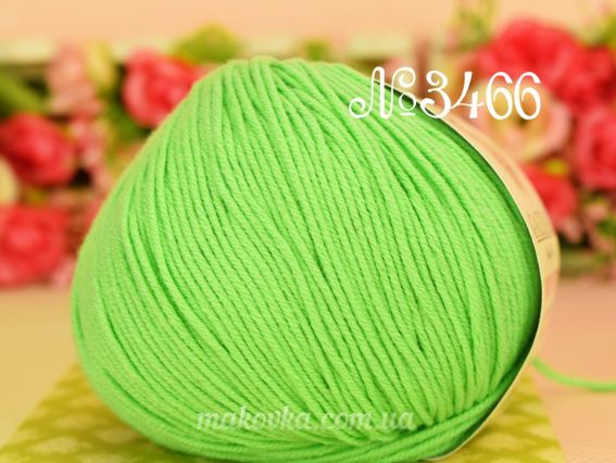 3466 зелений