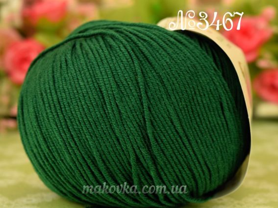 3467 темний зелений