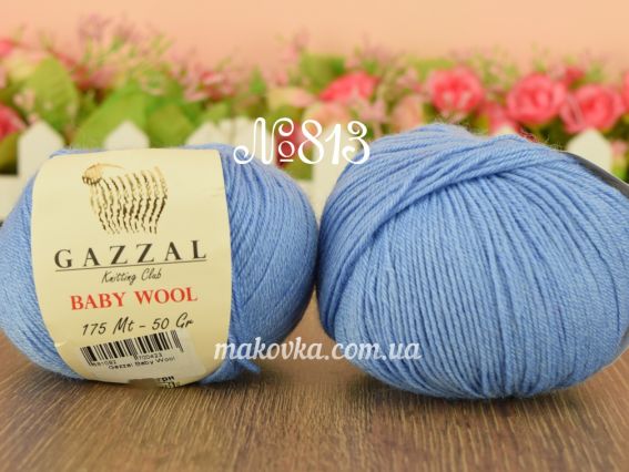 813 блакитний