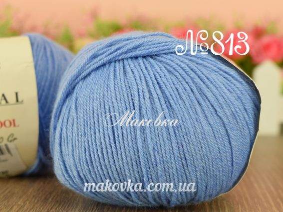 813 блакитний