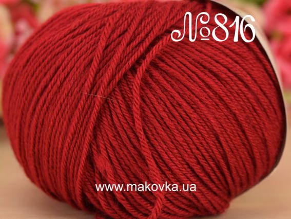 816 бордовий