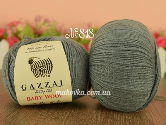 818 темний сірий