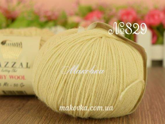 829 кремовий (св.беж)
