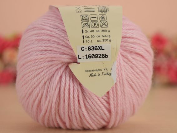 836XL світлий рожевий