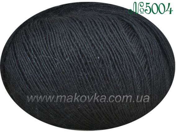 Christmas Yarn GAZZAL пряжа 5004 черная