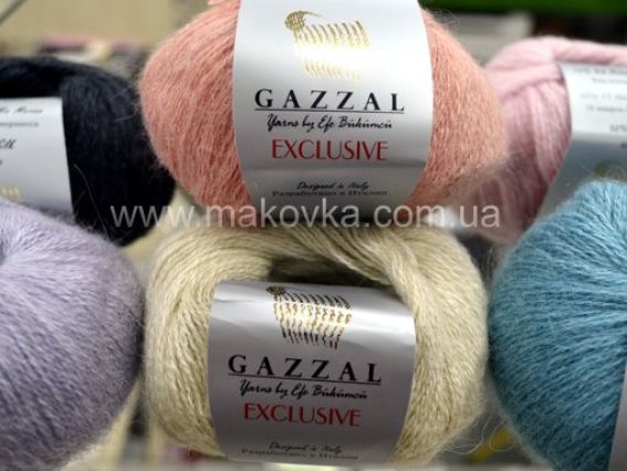 Пряжа GAZZAL Exclusive 