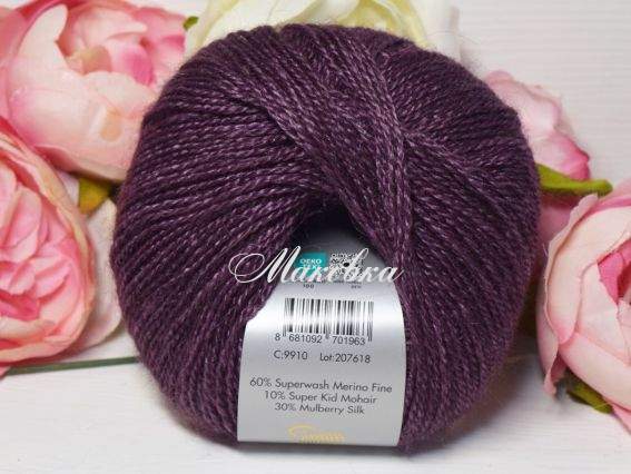 9910 лілово-марсаловий