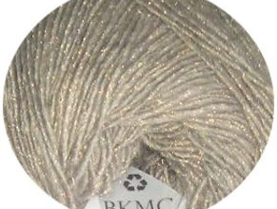 Galla GAZZAL пряжа 48 серый со светло-коричневым золотистым ворсом